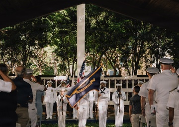 USS Illinois Holds Change of Command Ceremony