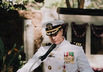 USS Illinois Holds Change of Command Ceremony