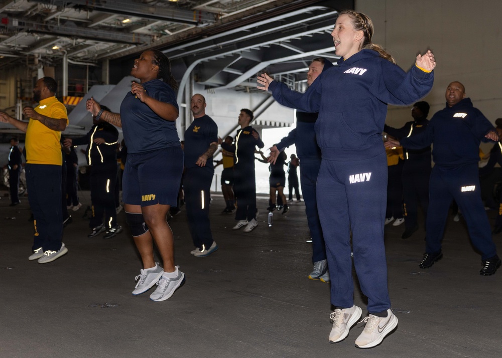 Daily Operations Aboard USS George H.W. Bush (CVN 77)