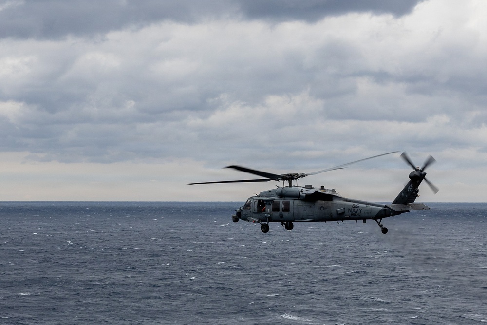 Daily Operations Aboard USS George H.W. Bush (CVN 77)