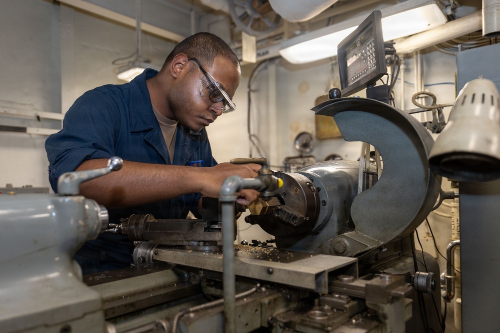 Daily Operations Aboard USS George H.W. Bush (CVN 77)