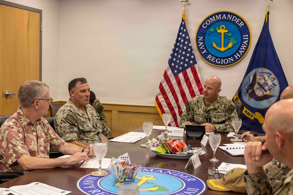 VCNO visits Joint Base Pearl Harbor-Hickam
