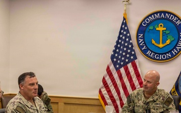 VCNO visits Joint Base Pearl Harbor-Hickam