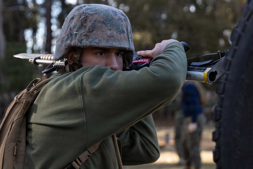 India Company Bayonet Assault Course
