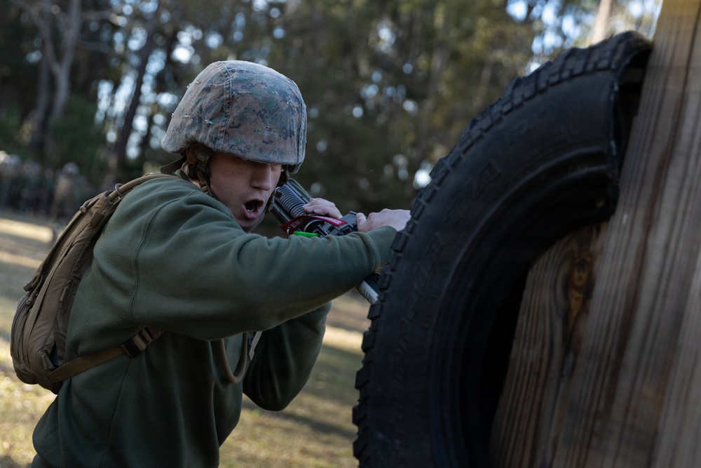 India Company Bayonet Assault Course