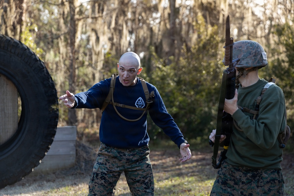 India Company Bayonet Assault Course