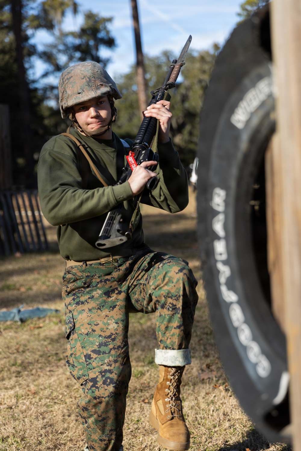 India Company Bayonet Assault Course