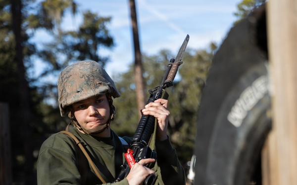 India Company Bayonet Assault Course