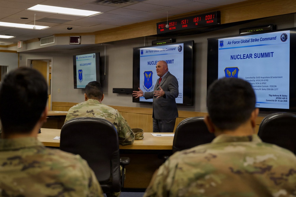 Dyess hosts B-21 Raider Nuclear Summit