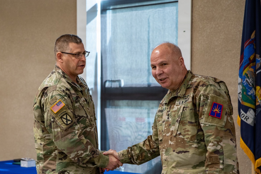 53rd Troop Command Change of Command