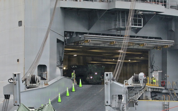 Port of Tacoma Stryker Vessel Upload