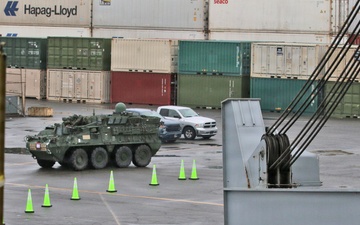 Port of Tacoma Stryker Vessel Upload