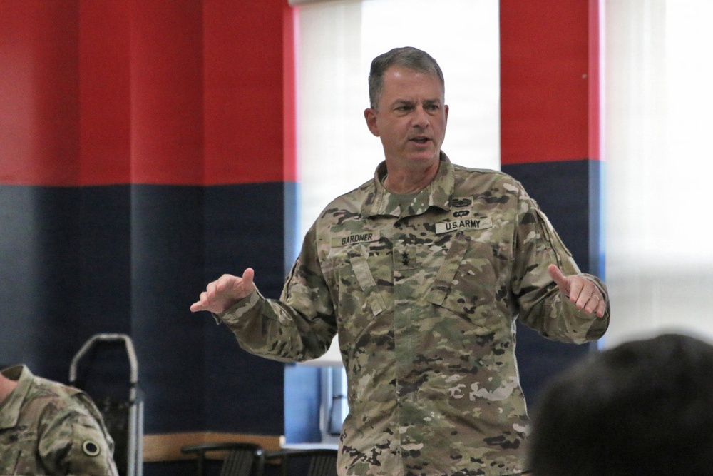 Turbo Fusion logistics sustainment luncheon with Brig. Gen. Gardner