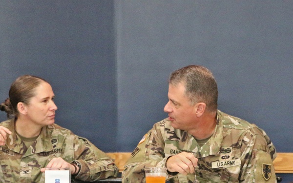 Turbo Fusion logistics sustainment luncheon with Brig. Gen. Gardner