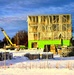 December 2025 construction operations at Collective Training Officers Quarters Project at Fort McCoy