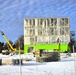 December 2025 construction operations at Collective Training Officers Quarters Project at Fort McCoy