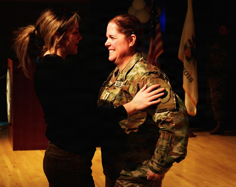 Lake in the Hills Veterans Service Officer Promoted in the Illinois Army National Guard