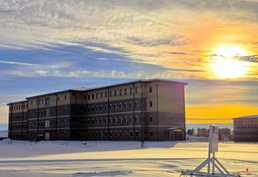 December 2025 construction operations for East Barracks Project at Fort McCoy