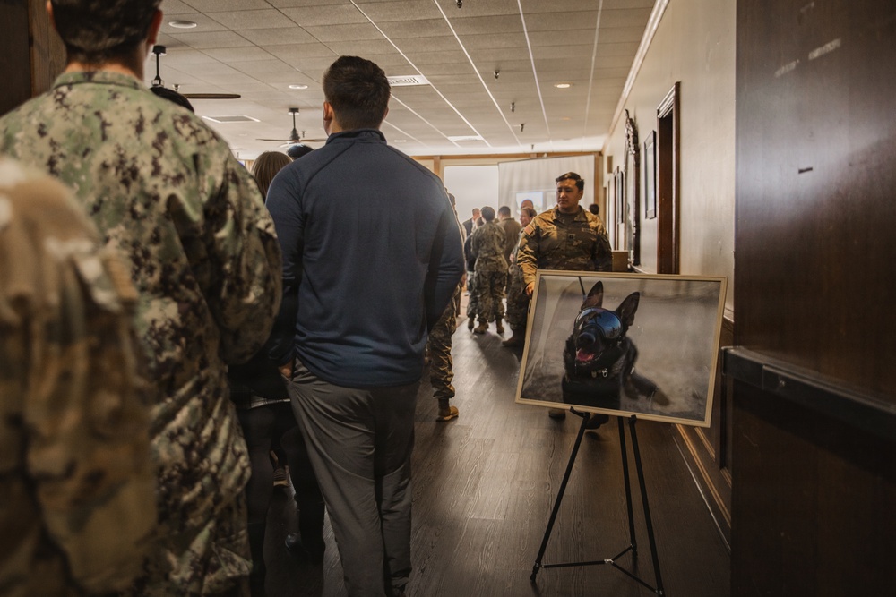 Military Working Dog Retires