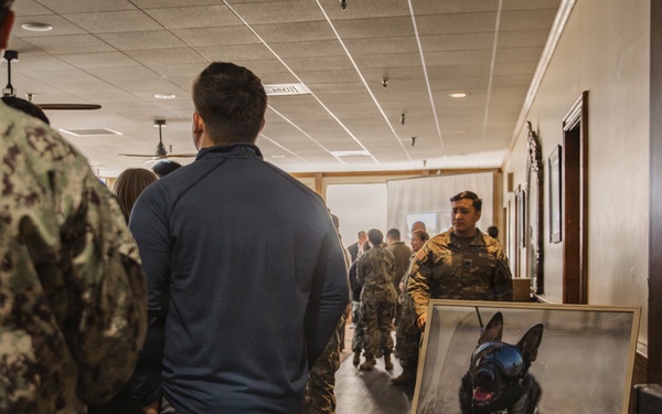 Military Working Dog Retires