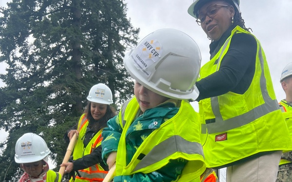 NAVAL BASE KITSAP HOLDS GROUNDBREAKING CEREMONY FOR NEW CASCADES CHILD DEVELOPMENT CENTER