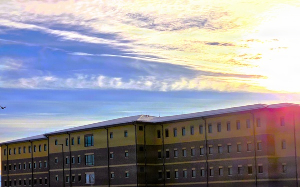December 2025 construction operations for East Barracks Project at Fort McCoy