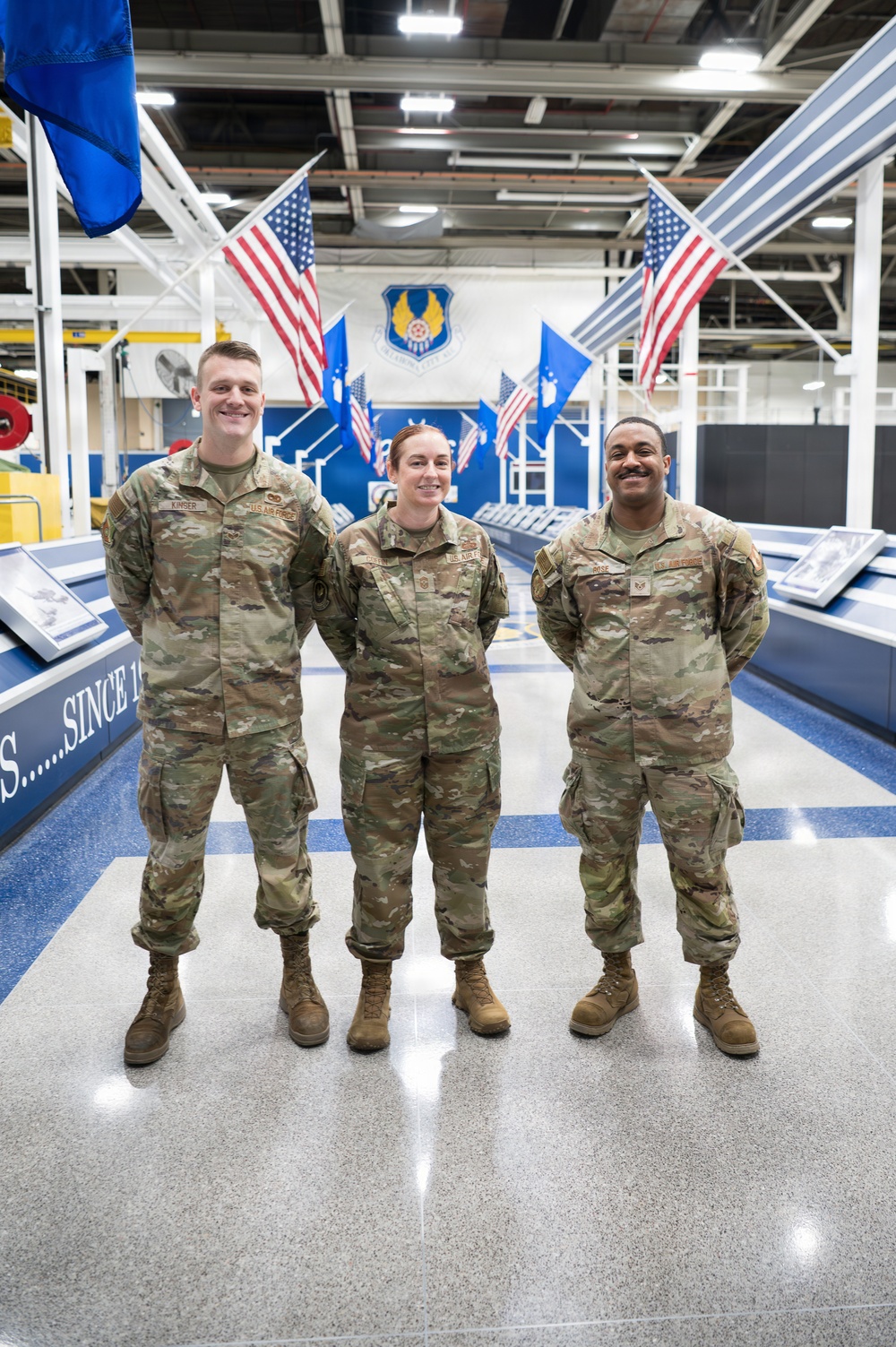 AFMC Command First Sergeant Visits Tinker