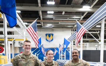 AFMC Command First Sergeant Visits Tinker