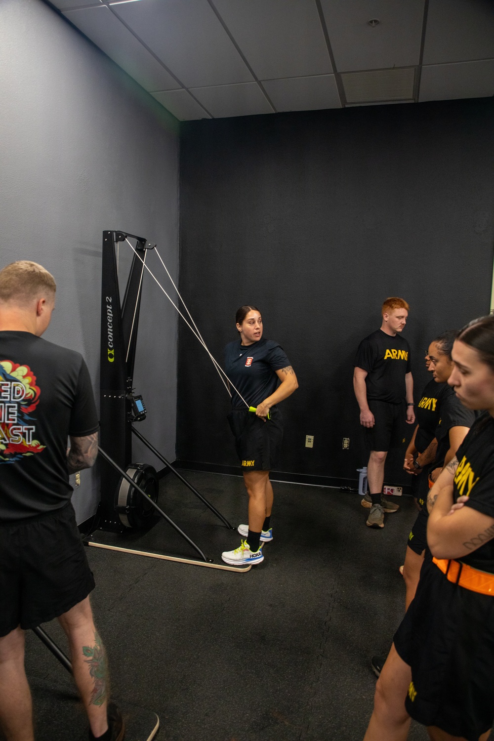 H2F Conducts Fitness and Nutrition Class with Soldiers