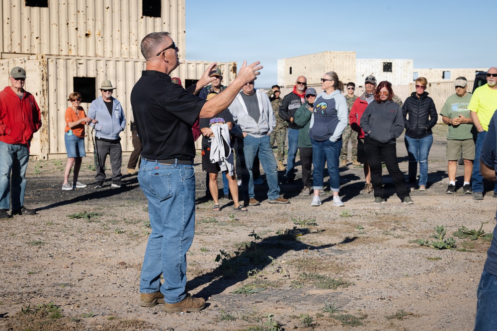 Range Management Conducts Range Tour for Civilians in Yuma
