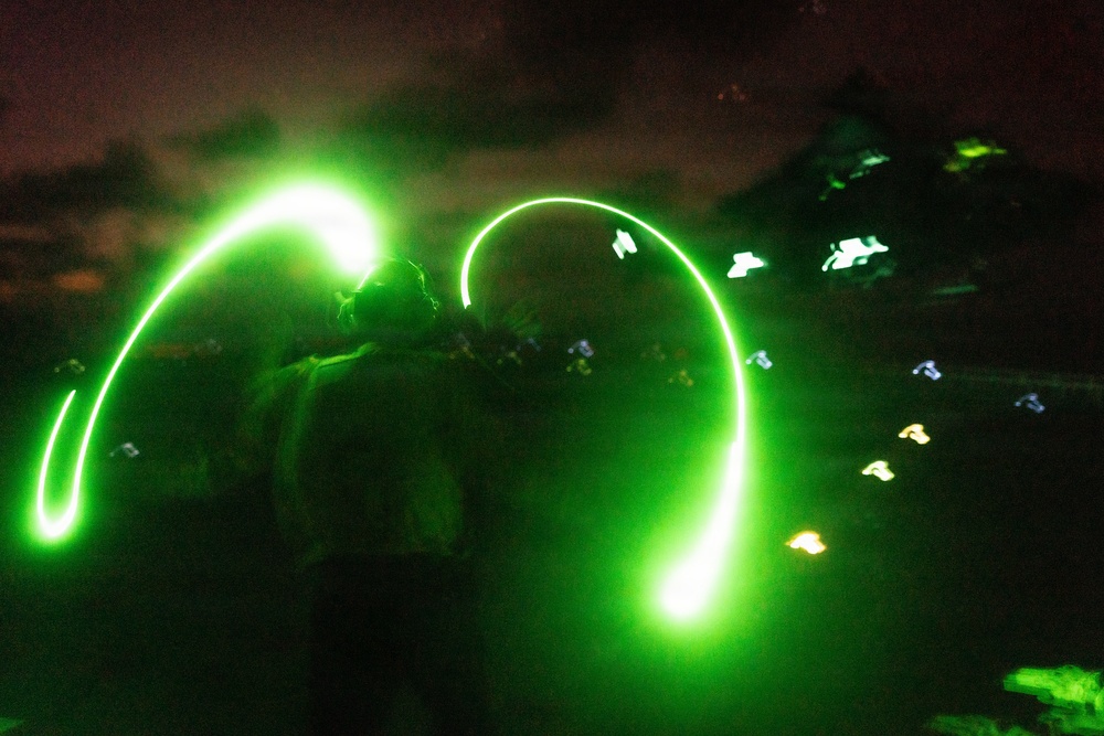 22ND MEU (SOC) | Night Flight Operations USS Fort Lauderdale