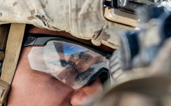 U.S. Marines with 3rd Bn., 7th Marines execute dry-fire event during SLTE