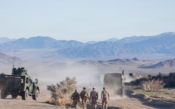 U.S. Marines with 3rd Bn., 7th Marines execute dry-fire event during SLTE
