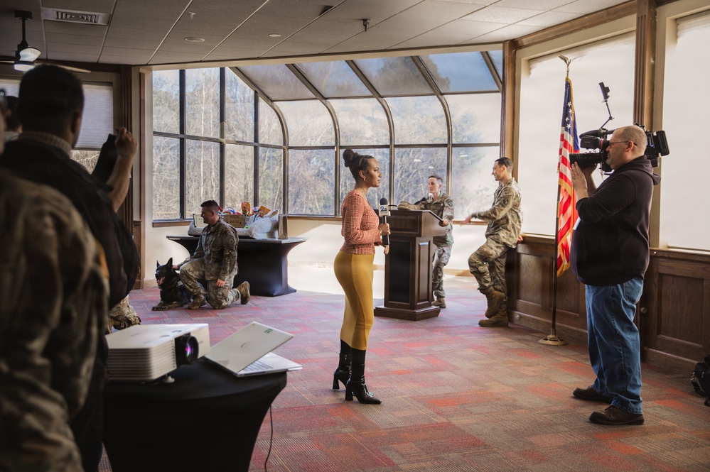 Military Working Dog Retires