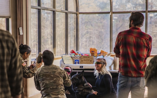 Military Working Dog Retires