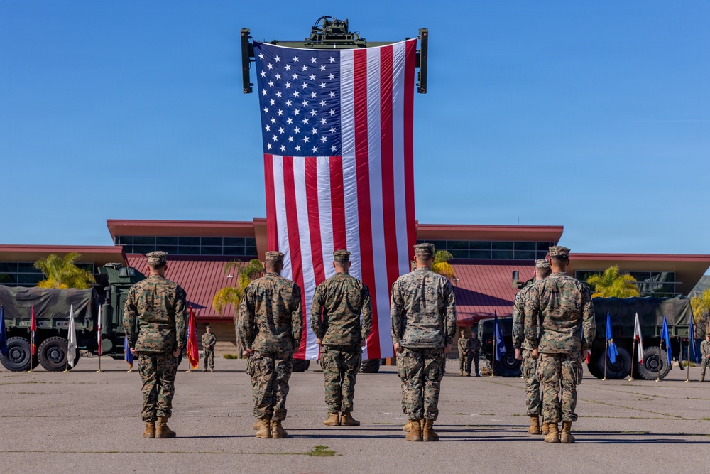 Combat Logistics Battalion 1 Change of Command Ceremony
