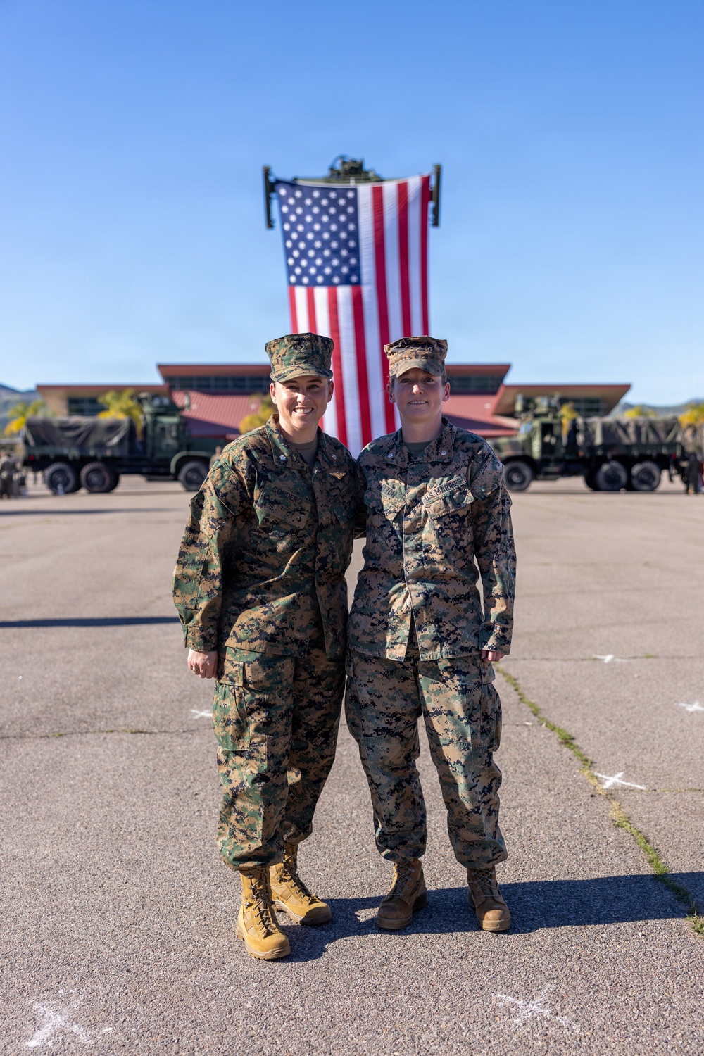Combat Logistics Battalion 1 Change of Command Ceremony