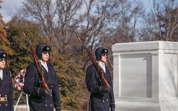 Sentinels Guard Tomb of the Unknown Soldier
