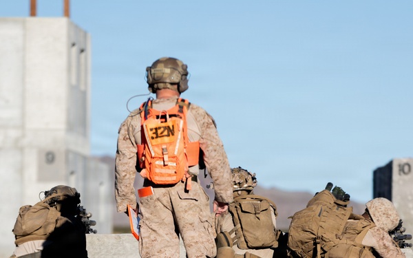 U.S. Marines with 3rd Bn., 7th Marines execute platoon attack during SLTE