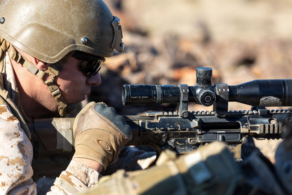 U.S. Marines with 3rd Bn., 7th Marines execute platoon attack during SLTE