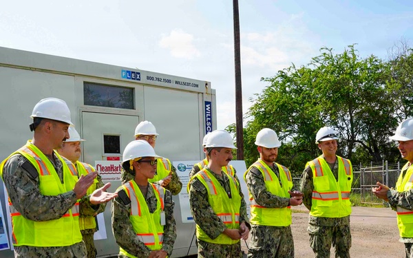 NCTF-RH briefs VCNO on progress at Red Hill during site visit