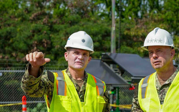NCTF-RH briefs VCNO on progress at Red Hill during site visit