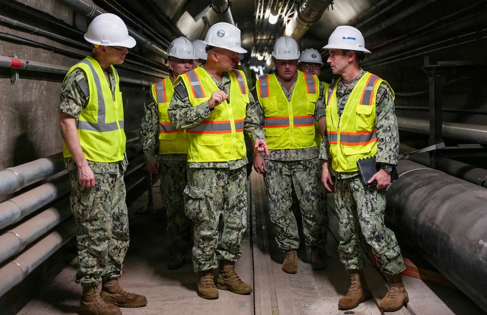NCTF-RH briefs VCNO on progress at Red Hill during site visit