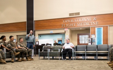 Medal of Honor Recipient Donald E. Ballard Visits Branch Health Clinic Kaneohe Bay, MCBH