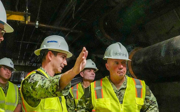 NCTF-RH briefs VCNO on progress at Red Hill during site visit