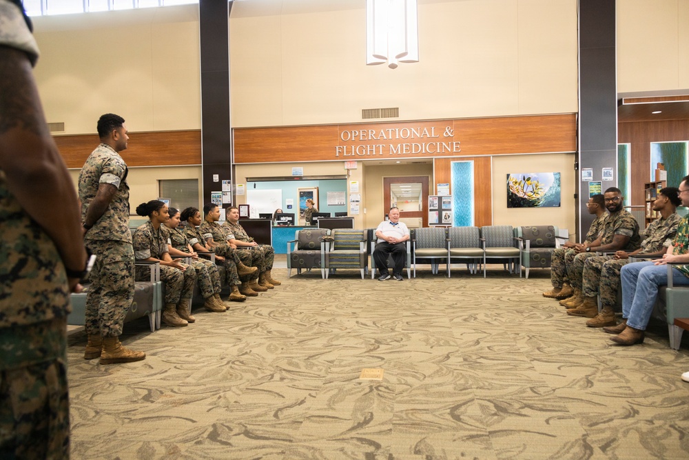 Medal of Honor Recipient Donald E. Ballard Visits Branch Health Clinic Kaneohe Bay, MCBH
