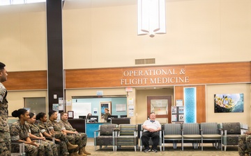 Medal of Honor Recipient Donald E. Ballard Visits Branch Health Clinic Kaneohe Bay, MCBH
