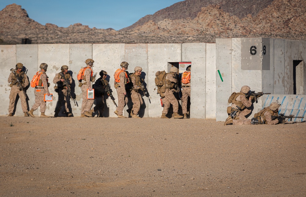 U.S. Marines with 3rd Bn., 7th Marines execute live-fire event during SLTE