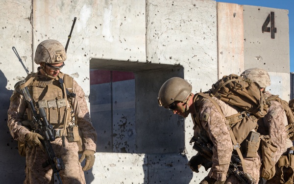 U.S. Marines with 3rd Bn., 7th Marines execute live-fire event during SLTE