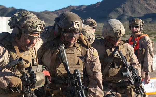 U.S. Marines with 3rd Bn., 7th Marines execute live-fire event during SLTE